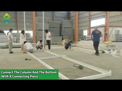 Kapalı tarım için kalıcı özel çok katmanlı marul yetiştirme sera rafları