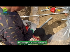 Havalandırma Sistemi İçin Sera Manuel Üst Film Rulosu