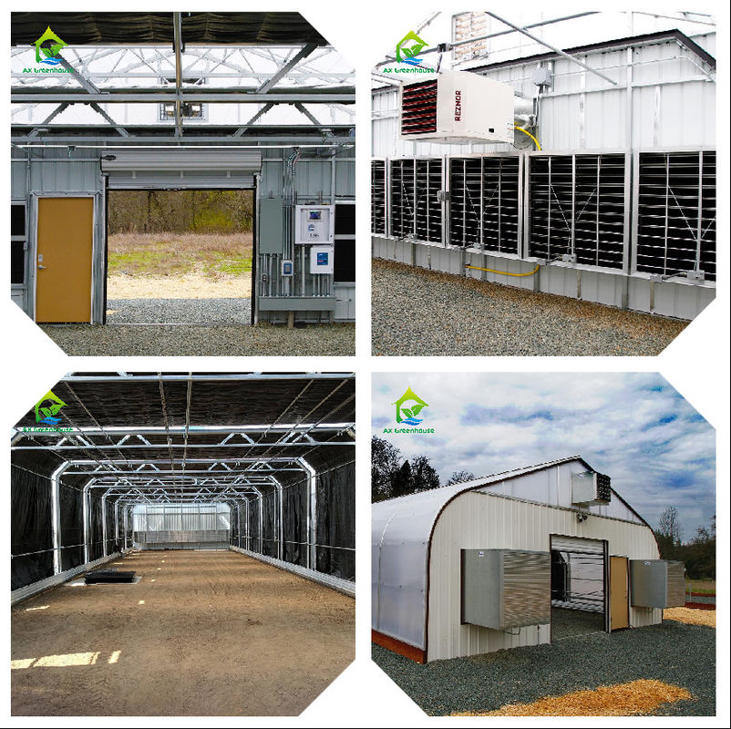 Akıllı sera izleme sistemi, en iyi iklim kontrolü için AC220V Güç ve 0 ~ 50000 PPM CO2 konsantrasyon ölçerine sahip