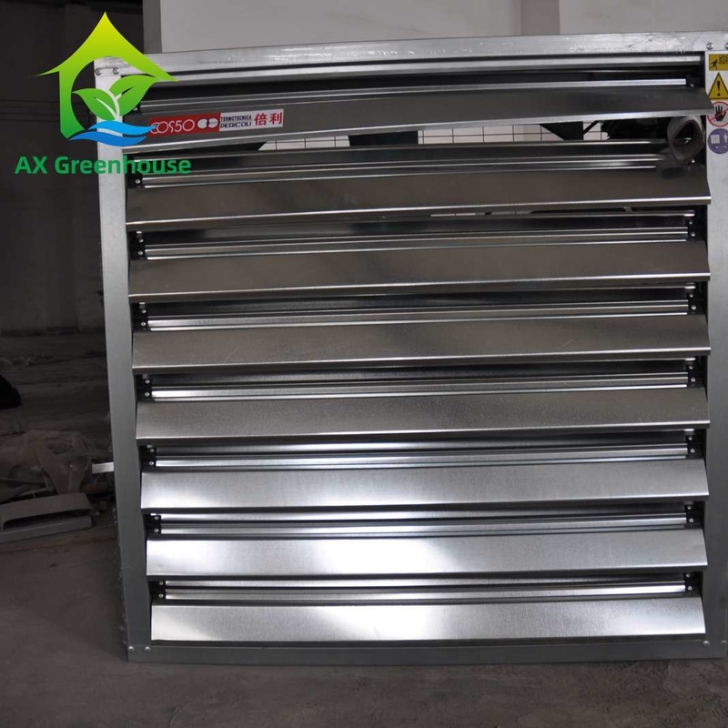 Dia 500-1250mm Bıçaklı Islak Duvar Egzoz Fanları Endüstriyel Duvar Tipi Aspiratör Fanları