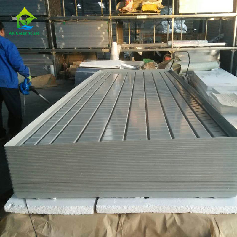 Dayanıklı Ekoloji Dostu Sera Yuvarlakları, Özel Boyutlarda ABS Plastik Yaprak ve Alüminyum Alaşım Çerçeve ile